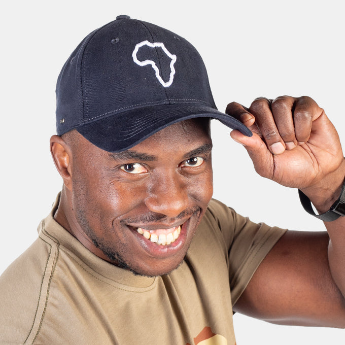 Africa Line Style Peak Cap B