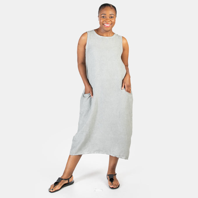 Monsoon grey hot sale maxi dress