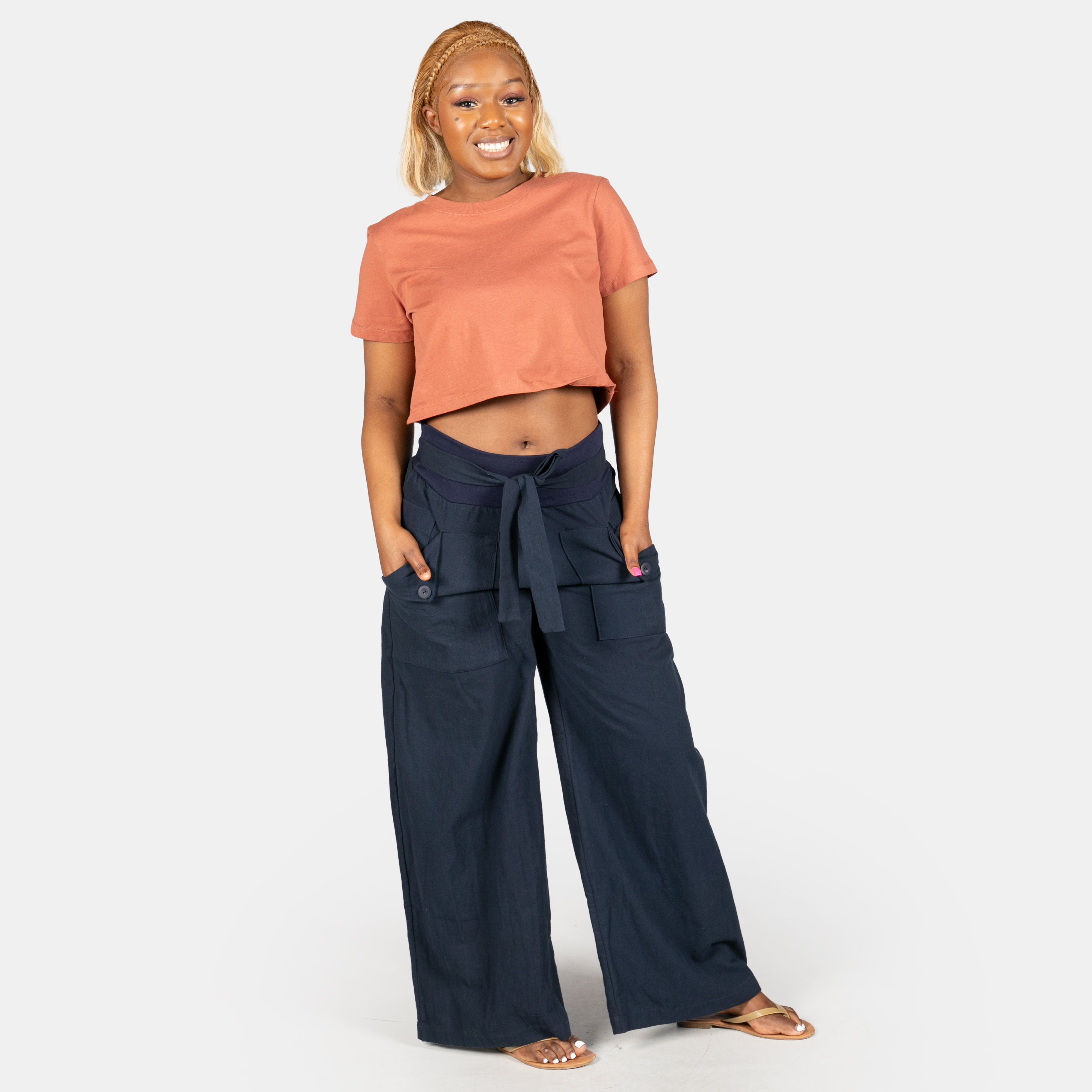 Ladies big pants best sale