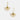 Ladies' Sunflower Earrings - White