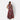 Women's Leafy Sponono Spring Dress - Red