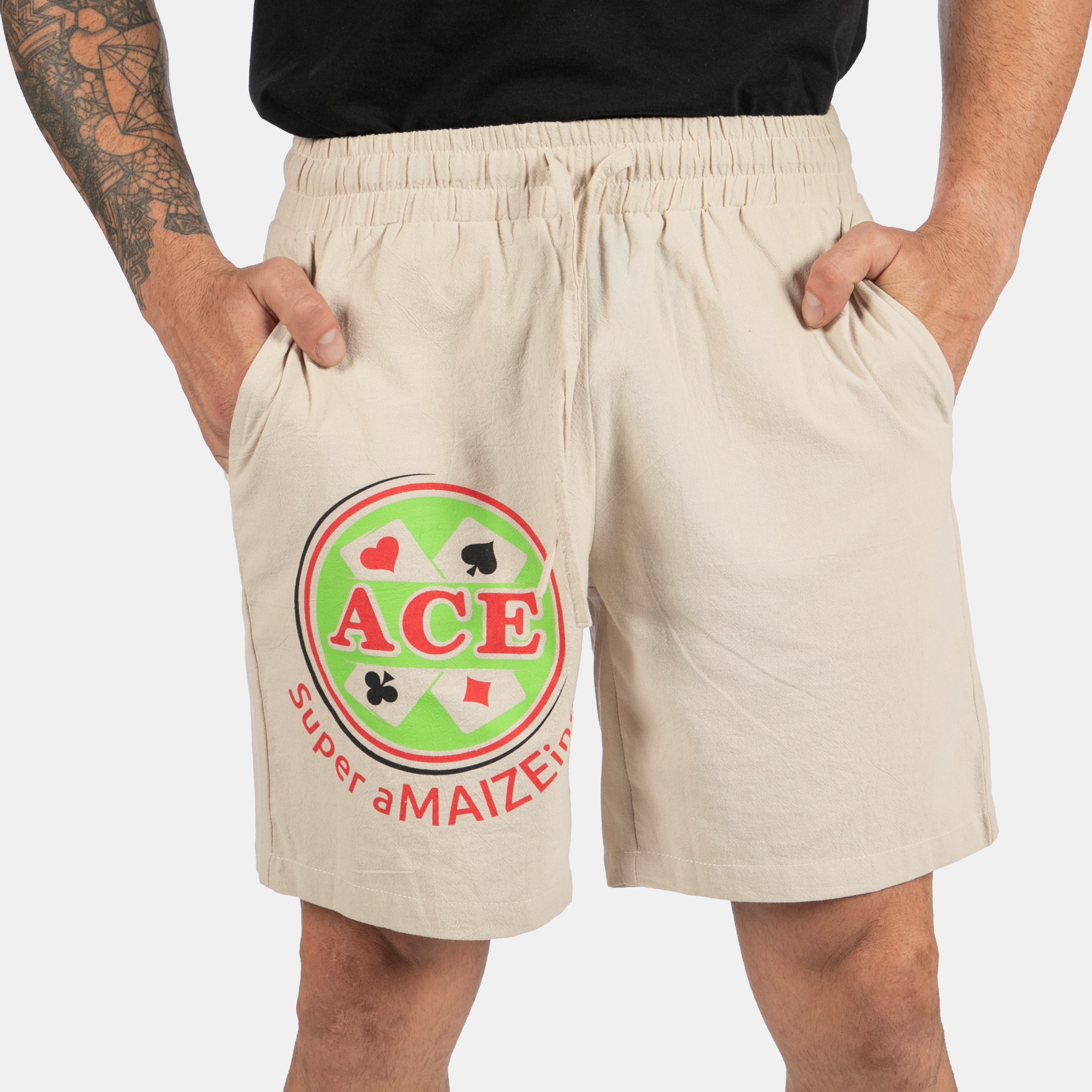 Mens lightweight cotton shorts online