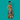 Ladies' Apron Dress - Teal