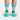 Men's Colour Block Socks - Turquoise