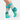 Men's Colour Block Socks - Turquoise