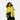 Ladies' Plush Poncho - Chartreuse